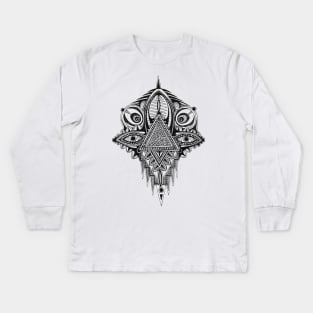 Pineal Alien Kids Long Sleeve T-Shirt